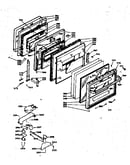 Door and latch mechanism