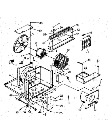 Electrical system and air handling parts