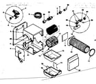 Kenmore 303936611 replacement parts diagram