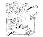Kenmore 1068750580-AC air flow and control parts diagram