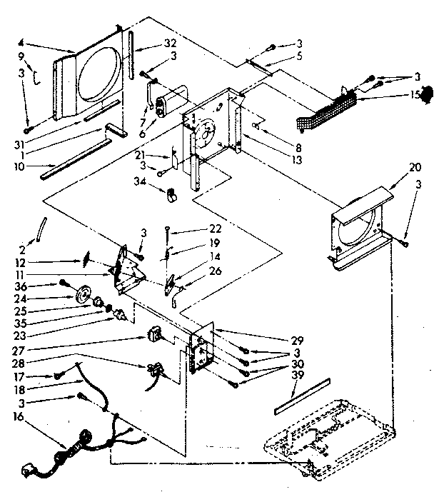 Air flow and control parts