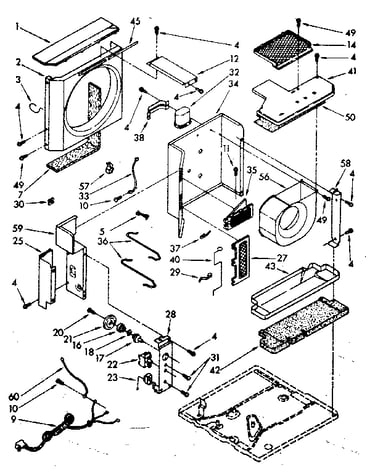 Air flow and control parts
