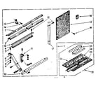 Kenmore 1068752091 accessory kit parts diagram
