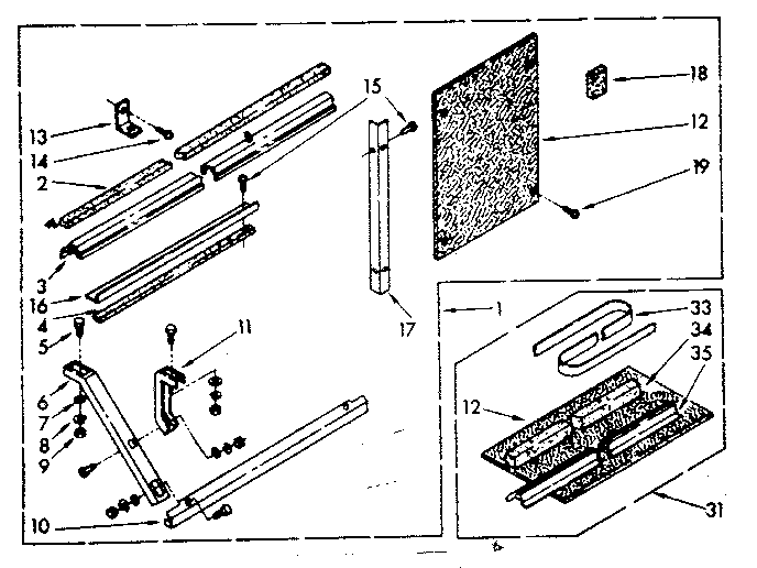 Accessory kit parts