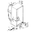 Kenmore 1068263580 cabinet parts diagram