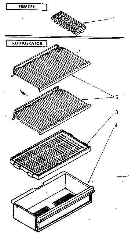 Shelf parts