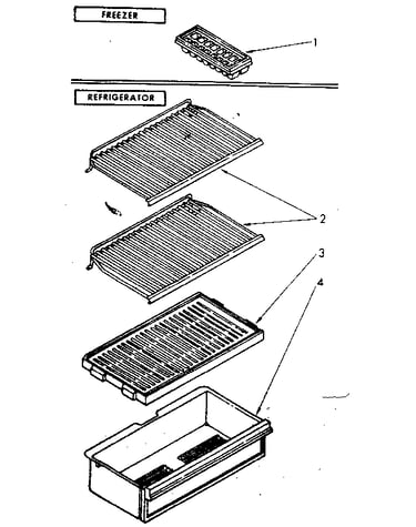 Shelf parts