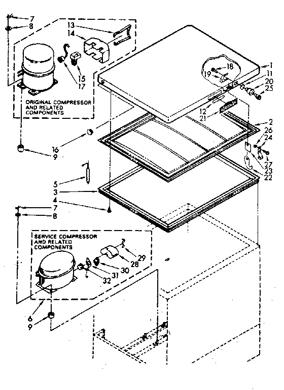 Door and unit parts