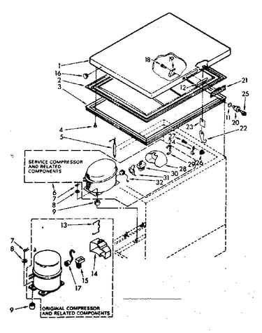 Door and unit parts