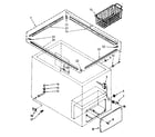 Kenmore 1988162215 cabinet parts diagram
