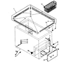 Kenmore 1988162312 cabinet parts diagram