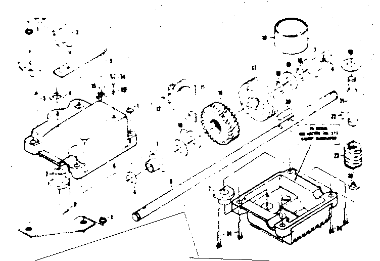 Gear case assembly