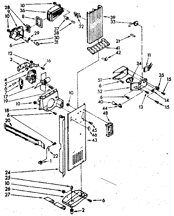 Air flow and control parts