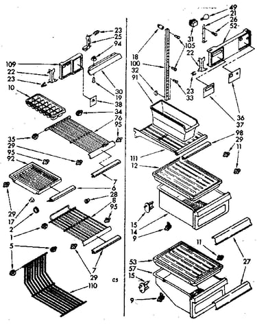 Liner parts