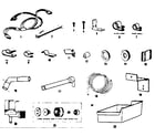 Kenmore 2538357211 ice maker installation parts kit #8085b diagram