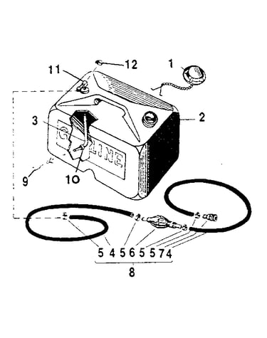 Remote fuel tank assembly 93310