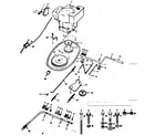 Craftsman 917255120 clutch-brake and drive diagram
