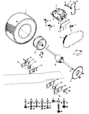 Transaxle and rear wheel