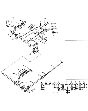 Mower linkage