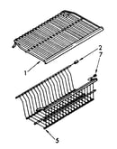 Shelf and basket parts