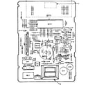 Kenmore 5648888600 power and control circuit board (part no 12987) diagram