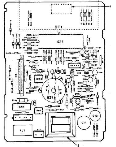 Power and control circuit board (part no 12987)