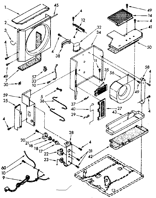 Air flow and control parts