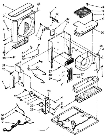 Air flow and control parts