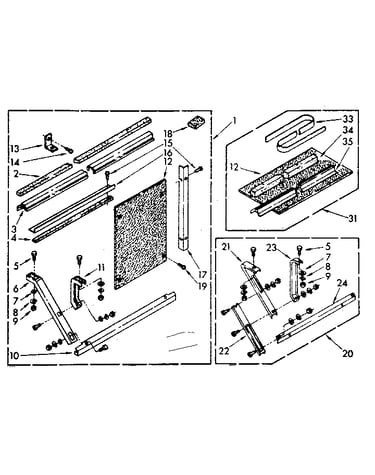 Accessory kit parts