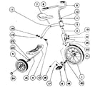 Sears 80687029 replacement parts diagram