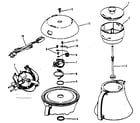 Kenmore 16548060 replacement parts diagram