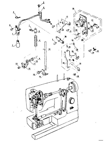Presser bar assembly