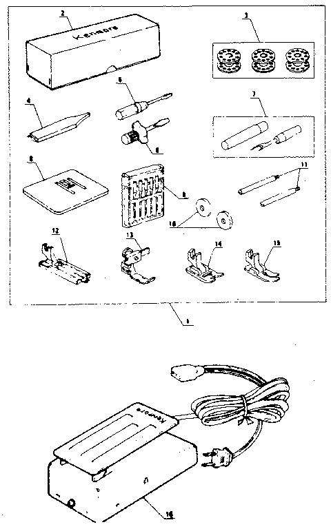 Attachment parts
