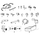Kenmore 2538648034 ice maker installation parts diagram