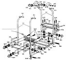 Sears 512725480 lawn swing assembly diagram