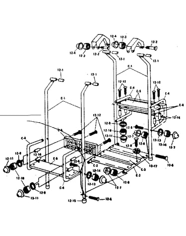 Lawn swing assembly