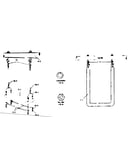 Swing and trapeze assembly