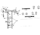 Sears 512725840 front t-frame diagram