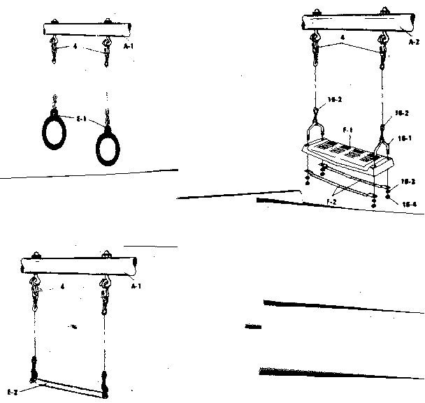 Gym ring assembly