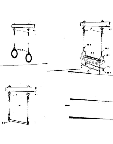 Gym ring assembly