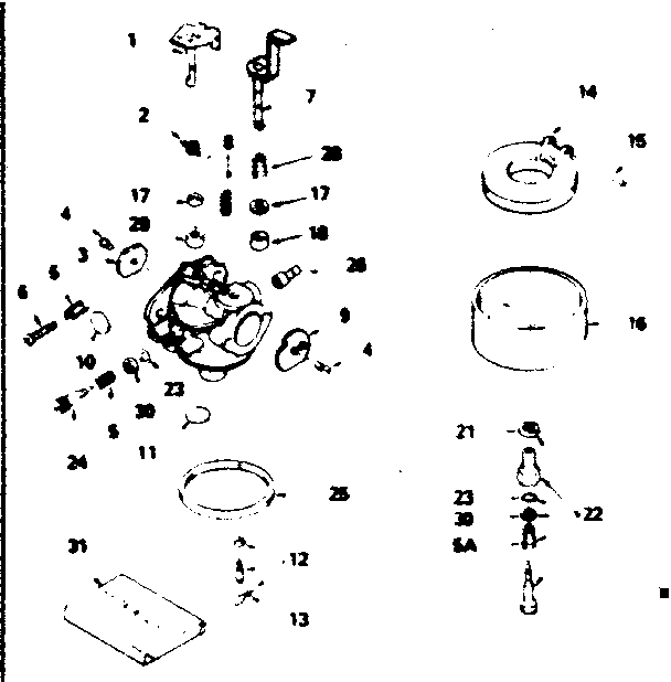 Carburetor no. 632351