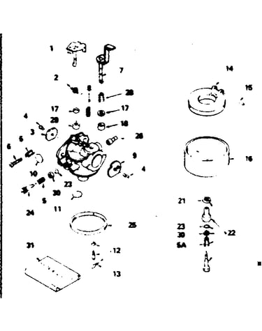 Carburetor no. 632351