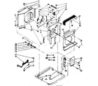 Kenmore 1067790690 air flow and control parts diagram