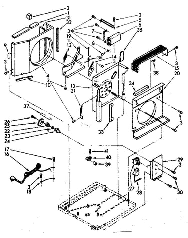 Air flow and control parts