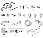 Kenmore 2538334185 ice maker installation parts diagram