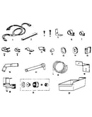 Ice maker installation parts