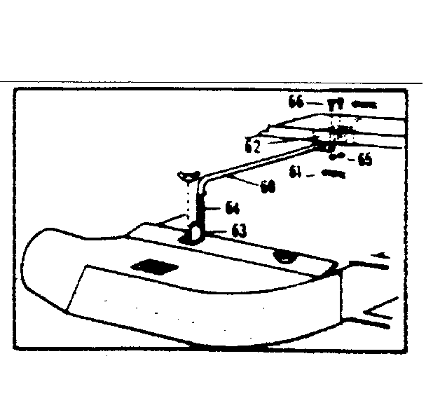 Mower support bracket