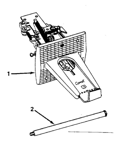 Single coin chute