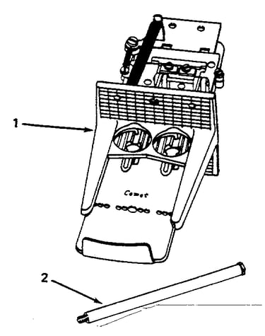 Stack coin chute