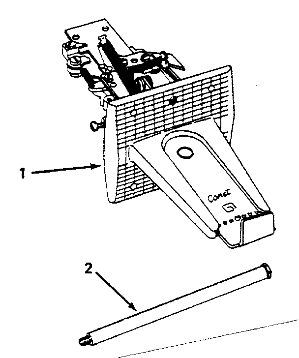 BLANK COIN CHUTE